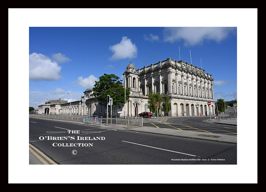 Dublin City ~ Heuston Station ~ Saint John's Road West, ~ Dublin City . ~ County Dublin .... 3905