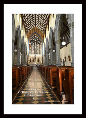 Killenaule    ~     St Mary's Church     ~    Bailey Street    ~       ,Stain Glass Windows  by Clarkes of Youghal in 1848 and is said to be the largest stain-glass window in the country.The pulpit was sculpted or installed by Patrick and Willie Pearse father, (leaders of the 1916 Rising)   ~  Co Tipperary ......5115