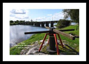 O'Briensbridge  ~       "12 Arch Bridge"  ~    The first bridge across the river here was built in 1506 by Turlough O'Brien, First Earl of Thomond and his brother, the Bishop of Killaloe.  ~ Co Clare .....1920