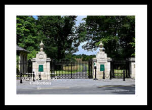 Ballyfin   ~  Entrance  Gate  of Estate    ~    Co. Laois .......3819