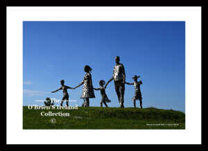 Duleek   ~    The “Family” is a sculpture  designed by renowned Irish artist Mauice Harron, which located on a small hill at the entrance to  Duleek village. unveiled  2014  ~  Co Meath....3244