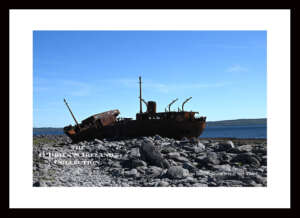 Inisheer Island ~ "Inis Oírr" ~ back in March 1960, Captain Thomas Wilson set off on its journey, carrying whiskey, stained glass, and yarn for the Irish Merchant Service, onboard the Plassey. On its way from Kerry to Galway, a severe storm struck the ship into Galway Bay, the well-travelled cargo vessel finally crashed into Finnis Rock in the early hours of the morning, off the cost of Inis Oirr. ~ Co Galway .....4065