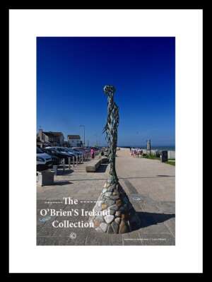 Laytown   Village    ~  ‘Voyager’ looks out to sea above the beach  by Linda Brunker  ,  was unveiled in 2004.   ~    Co Meath...3527
