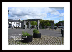 Maynooth   ~    "Axis"  By  Austin McQuinn     ~   Court House Square     ~    Freestanding limestone sculpture, erected 1993   ~      Co. Kildare...2601