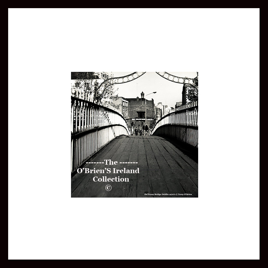 Dublin City ~ Ha'penny Bridge(1970s) ~ River Liffey ~ City Centre ~ County Dublin .....109