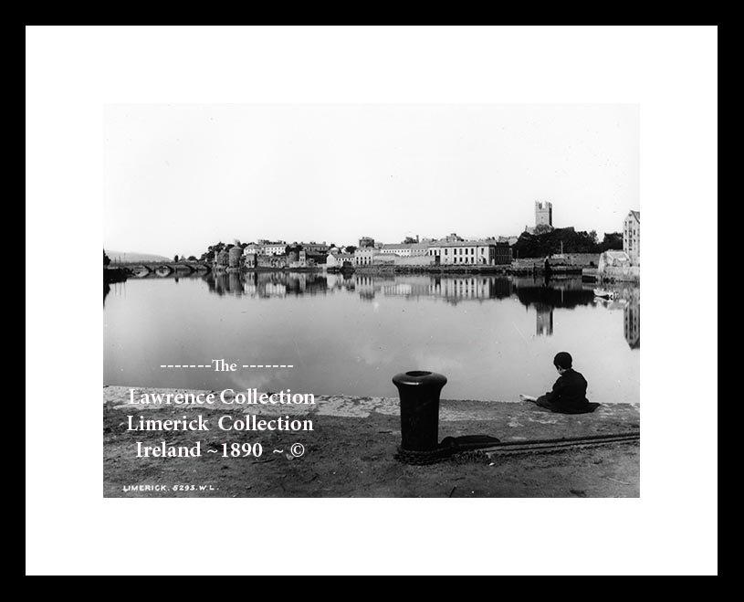 Limerick City ~ John's Castle ~ Thomond Bridge ~ River Shannon ~ Co Limerick ......L196/469